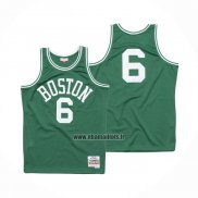 Maillot Boston Celtics Bill Russell NO 6 Hardwood Classics 1962-63 Vert