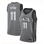 Maillot Brooklyn Nets Kyrie Irving No 11 Statement 2020 Gris