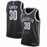 Maillot Brooklyn Nets Seth Curry NO 30 Icon 2021-22 Noir