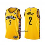 Maillot Brooklyn Nets Taurean Prince No 2 Ville 2020-21 Jaune