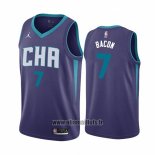 Maillot Charlotte Hornets Dwayne Bacon No 7 Statement Volet