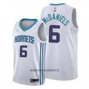 Maillot Charlotte Hornets Jalen Mcdaniels No 6 Association Blanc