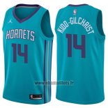 Maillot Charlotte Hornets Michael Kidd-gilchrist No 14 Icon 2017-18 Vert