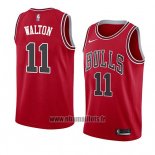 Maillot Chicago Bulls Derrick Walton No 11 Icon 2018 Rouge