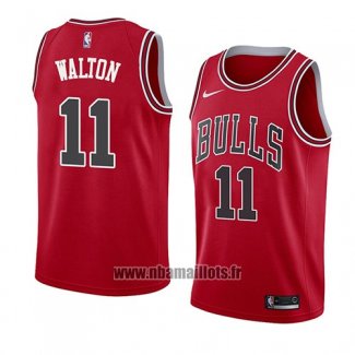 Maillot Chicago Bulls Derrick Walton No 11 Icon 2018 Rouge