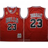 Maillot Chicago Bulls Michael Jordan No 23 1996-97 Finals Rouge