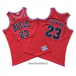 Maillot Chicago Bulls Michael Jordan No 23 1997-98 Finals Rouge