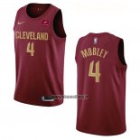 Maillot Cleveland Cavaliers Evan Mobley NO 4 Icon 2022-23 Rouge