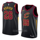 Maillot Cleveland Cavaliers Kyle Korver No 26 Statement 2018 Noir