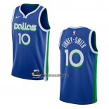 Maillot Dallas Mavericks Dorian Finney-smith NO 10 Ville 2022-23 Bleu