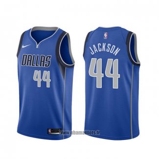 Maillot Dallas Mavericks Justin Jackson NO 44 Icon Bleu