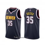 Maillot Denver Nuggets P.j. Dozier NO 35 Ville Noir