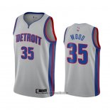 Maillot Detroit Pistons Christian Wood No 35 Statement 2020-21 Gris