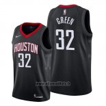 Maillot Houston Rockets Jeff Green No 32 Statement 2019-20 Noir