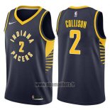 Maillot Indiana Pacers Darren Collison No 2 Icon 2017-18 Bleu