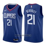 Maillot Los Angeles Clippers Patrick Beverley No 21 Icon 2017-18 Bleu