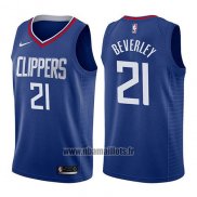 Maillot Los Angeles Clippers Patrick Beverley No 21 Icon 2017-18 Bleu