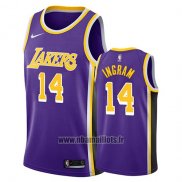 Maillot Los Angeles Lakers Brandon Ingram No 14 Statement 2018 Volet
