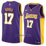 Maillot Los Angeles Lakers Isaac Bonga No 17 Statement 2017-18 Volet