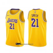 Maillot Los Angeles Lakers J.r. Smith NO 21 Icon 2020 Jaune