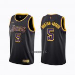 Maillot Los Angeles Lakers Talen Horton-tucker No 5 Earned 2020-21 Noir