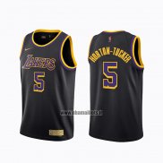 Maillot Los Angeles Lakers Talen Horton-tucker No 5 Earned 2020-21 Noir