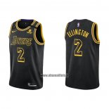 Maillot Los Angeles Lakers Wayne Ellington NO 2 Mamba 2021-22 Noir