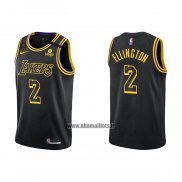 Maillot Los Angeles Lakers Wayne Ellington NO 2 Mamba 2021-22 Noir