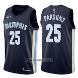 Maillot Memphis Grizzlies Chandler Parsons No 25 Icon 2017-18 Bleu