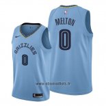 Maillot Memphis Grizzlies De'anthony Melton No 0 Statement Bleu