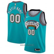 Maillot Memphis Grizzlies Personnalise Classic Vert