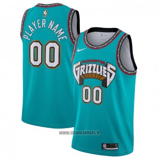 Maillot Memphis Grizzlies Personnalise Classic Vert