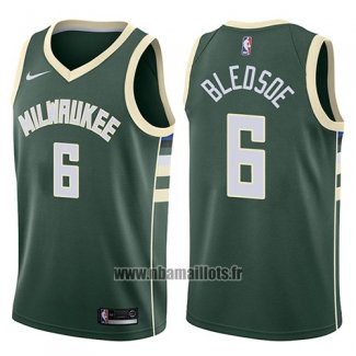 Maillot Milwaukee Bucks Eric Bledsoe No 6 Icon 2017-18 Vert