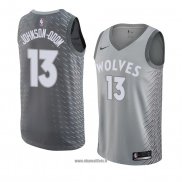 Maillot Minnesota Timberwolves Darius Johnson-odom No 13 Ville 2018 Gris