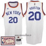 Maillot New York Knicks Allan Houston No 20 Retro Blanc