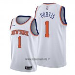 Maillot New York Knicks Bobby Portis No 1 Association Blanc
