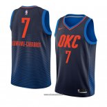 Maillot Oklahoma City Thunder Timothe Luwawu-cabarrot No 7 Statement 2018 Bleu