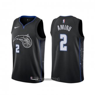 Maillot Orlando Magic Al-farouq Aminu NO 2 Ville 2019-20 Noir