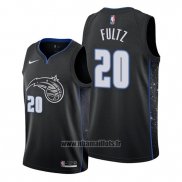 Maillot Orlando Magic Markelle Fultz No 20 Ville Noir