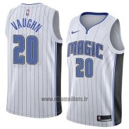 Maillot Orlando Magic Rashad Vaughn No 20 Association 2018 Blanc