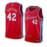 Maillot Philadelphia 76ers Al Horford No 42 Statement 2019-20 Rouge