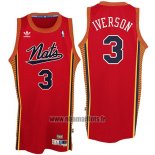 Maillot Philadelphia 76ers Nata Allen Iverson No 3 Retro Rouge