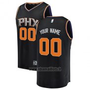 Maillot Phoenix Suns 2017-18 Personnalise Noir