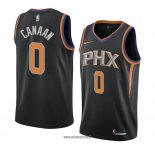 Maillot Phoenix Suns Isaiah Canaan No 0 Statement 2018 Noir