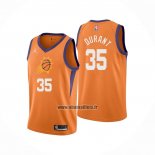 Maillot Phoenix Suns Kevin Durant NO 35 Statement 2021 Orange