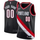 Maillot Portland Trail Blazers Personnalise 2017-18 Noir