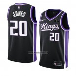 Maillot Sacramento Kings Colby Jones NO 20 Icon 2023-24 Noir