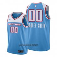 Maillot Sacramento Kings Willie Cauley-stein No 00 Ville Edition Bleu