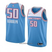 Maillot Sacramento Kings Zach Randolph No 50 Ville 2018-19 Bleu