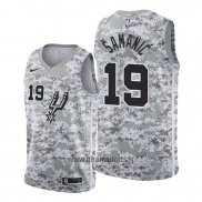 Maillot San Antonio Spurs Luka Samanic No 19 Earned 2019-20 Camuflaje